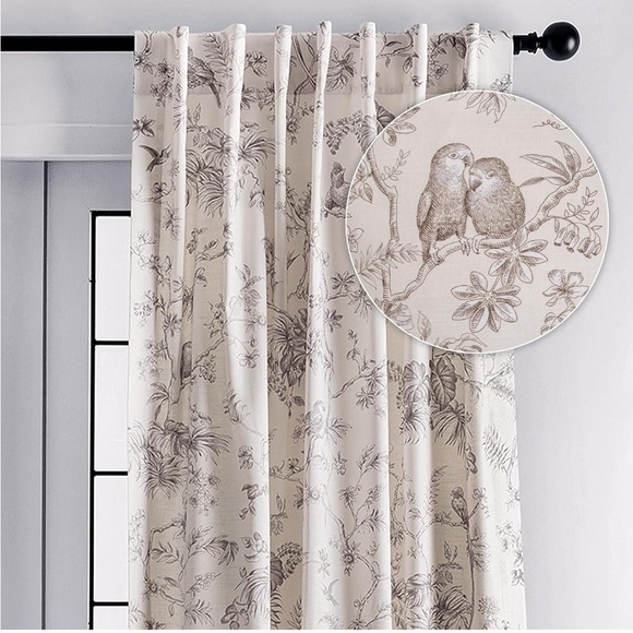 Amazon Blackout/thermal insulated drapes- set of 10 panels - Picture 2 of 6